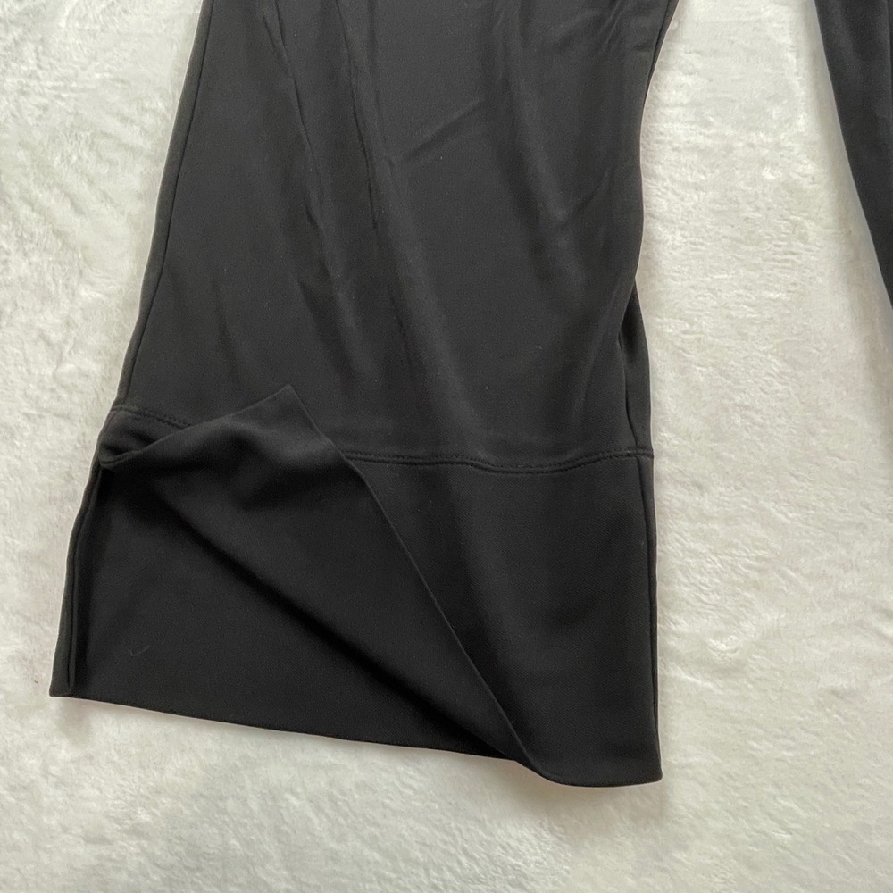 JJill Womens XL Black Rayon Blend Cropped Wide Leg Elastic Waist Pants Solid - Picture 10 of 11